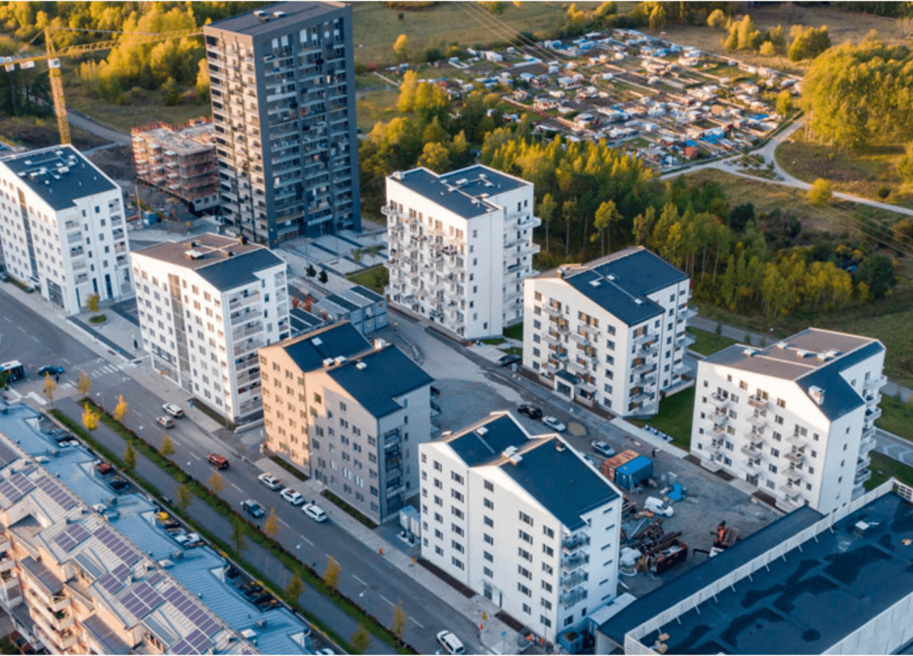 Referens Brf Esplanaden Rinkebyterrassen Stockholm Maleon